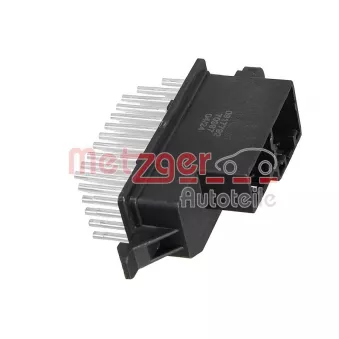 Régulateur, pulseur d'air habitacle METZGER 0917792