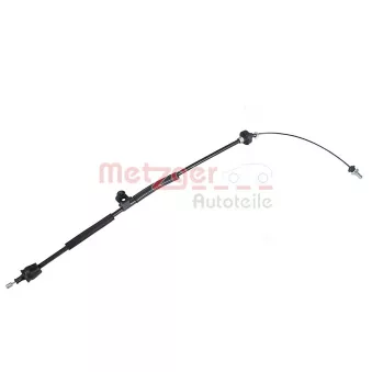 Tirette à câble, commande d'embrayage METZGER 10.2373