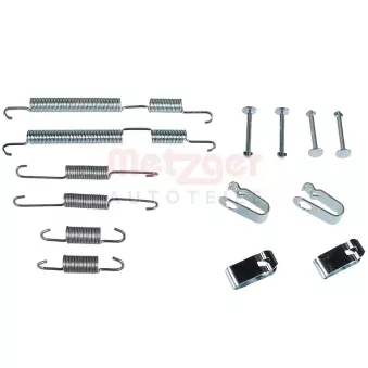Kit d'accessoires, mâchoire de frein METZGER 105-0045