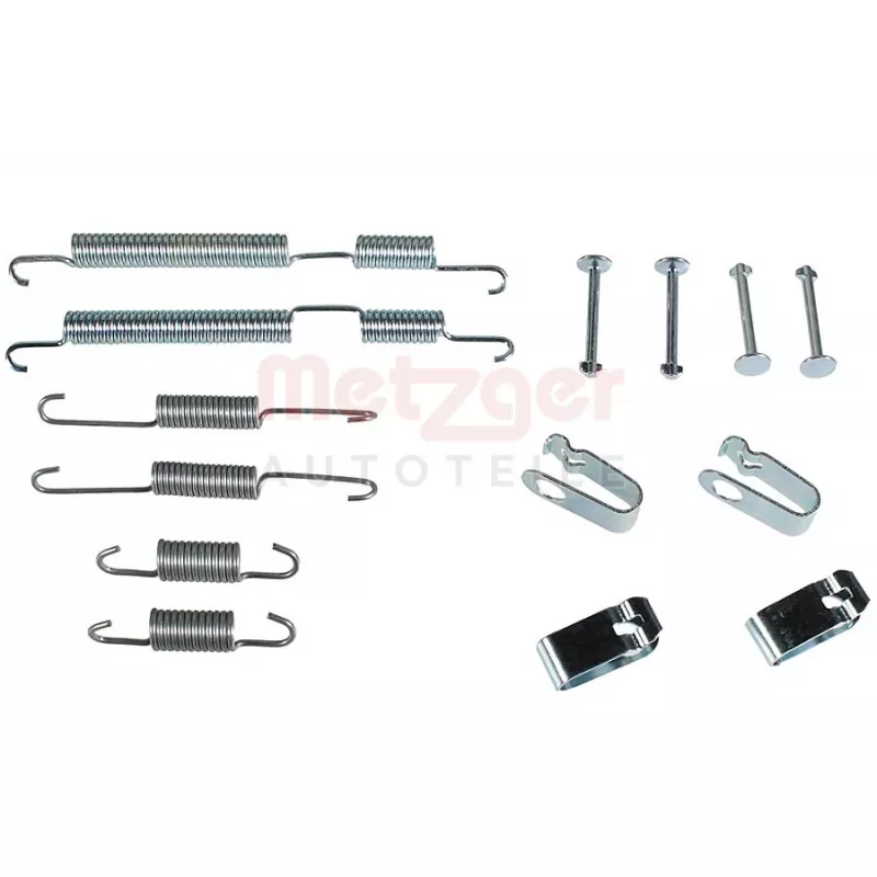 Kit d'accessoires, mâchoire de frein METZGER 105-0045