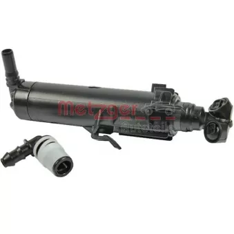 Gicleur d'eau de nettoyage, nettoyage des phares avant gauche METZGER 2221219