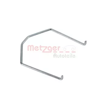 Pince de maintien, tuyau d'air de suralimentation METZGER 2401254