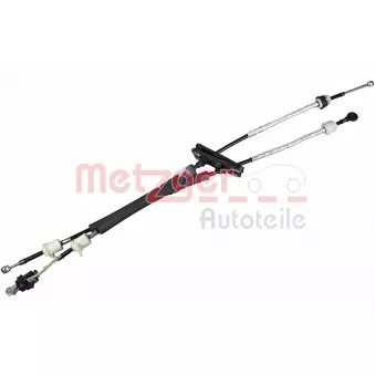 Tirette à câble, boîte de vitesse manuelle METZGER 3150380