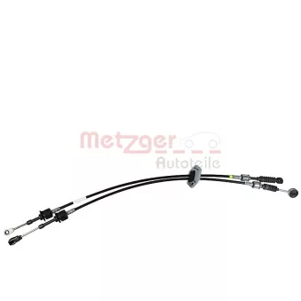 Tirette à câble, boîte de vitesse manuelle METZGER 3150387