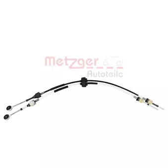 Tirette à câble, boîte de vitesse manuelle METZGER 3150388