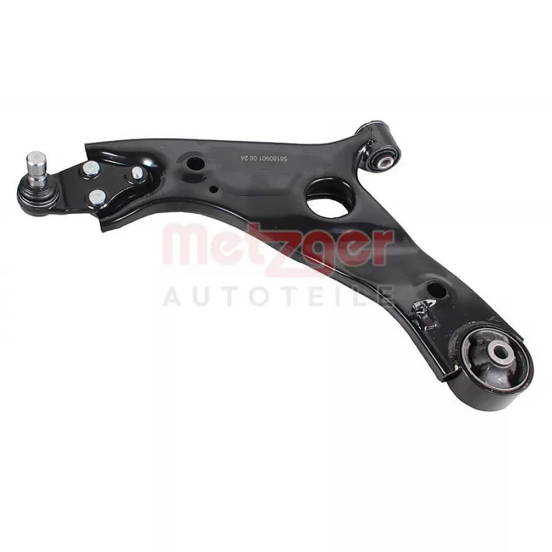 Bras de liaison, suspension de roue avant gauche METZGER 58180901