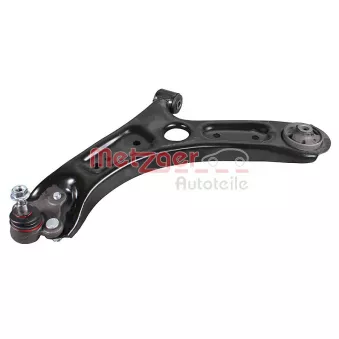 Bras de liaison, suspension de roue avant gauche METZGER 58183701