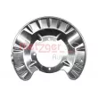 Déflecteur, disque de frein arrière gauche METZGER 6115601 - Visuel 2