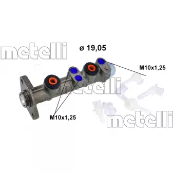 Maître-cylindre de frein METELLI 05-0006K