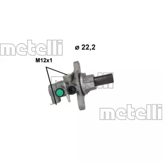 Maître-cylindre de frein METELLI 05-1238