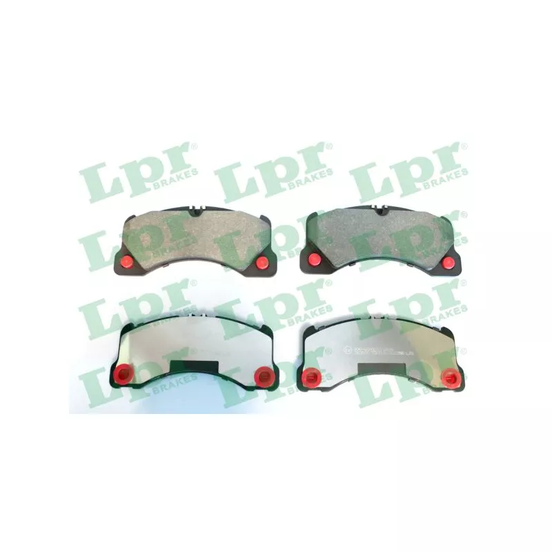Jeu de 4 plaquettes de frein avant LPR 05P2350