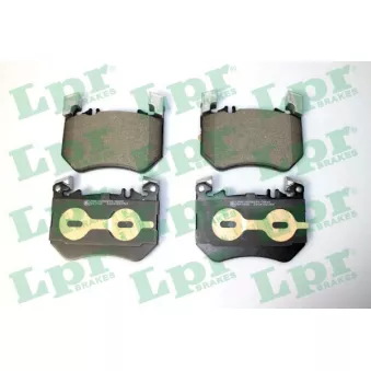Jeu de 4 plaquettes de frein avant LPR 05P2354