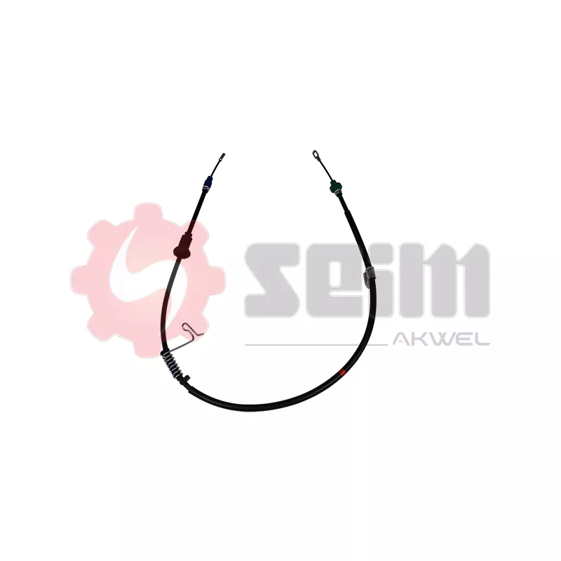 Tirette à câble, frein de stationnement avant gauche SEIM 556491