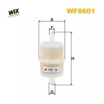 Filtre à carburant WIX FILTERS