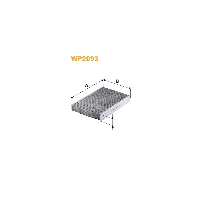 Filtre, air de l'habitacle WIX FILTERS WP2093