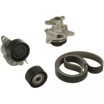 Pompe à eau+Jeu de courroie trapézoïdale à nervures GATES KP37PK1685XS