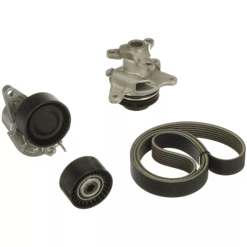Pompe à eau+Jeu de courroie trapézoïdale à nervures GATES KP37PK1685XS