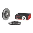 Jeu de 2 disques de frein avant BREMBO 09.9078.76 - Visuel 2