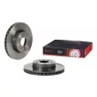 Jeu de 2 disques de frein avant BREMBO 09.B280.4X - Visuel 2