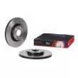 Jeu de 2 disques de frein avant BREMBO 09.C351.1X - Visuel 2