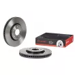 Jeu de 2 disques de frein avant BREMBO 09.E522.11 - Visuel 2