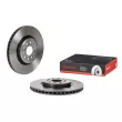 Jeu de 2 disques de frein avant BREMBO 09.E949.11 - Visuel 2