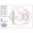 Jeu de 2 disques de frein avant BREMBO 09.E954.11 - Visuel 1