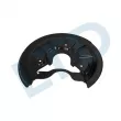 Déflecteur, disque de frein arrière droit LTD LTD-1T0615612B - Visuel 2