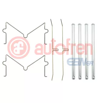 Kit d'accessoires, plaquette de frein à disque AUTOFREN SEINSA D43725A