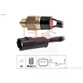 Contacteur, feu de recul EPS