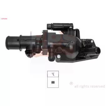 Thermostat, liquide de refroidissement EPS