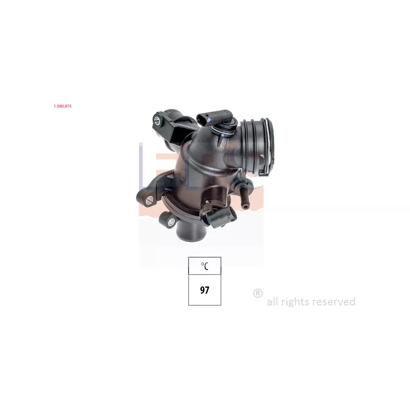 Thermostat, liquide de refroidissement EPS 1.880.875