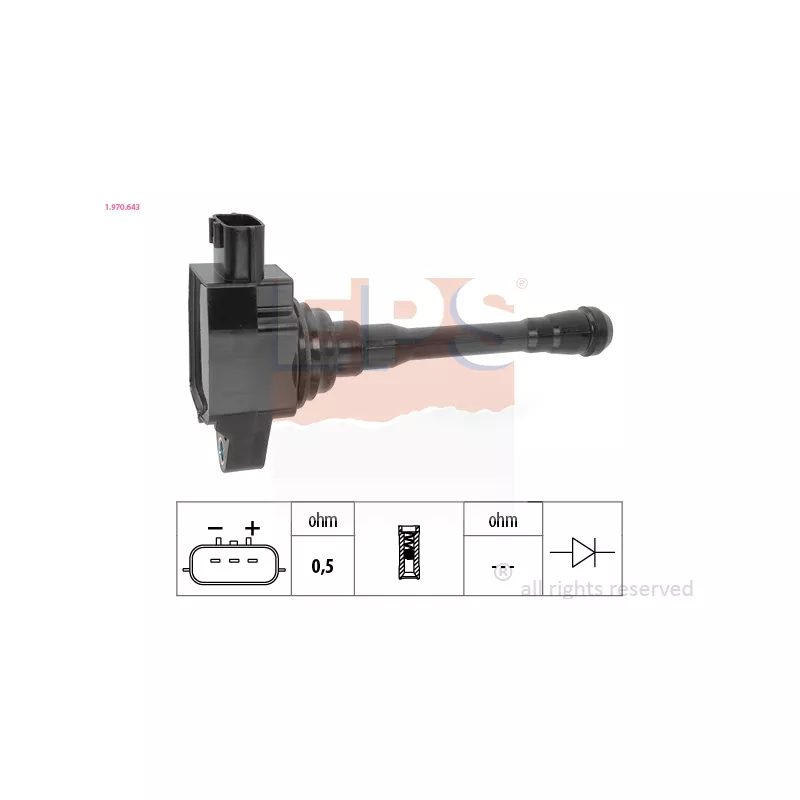 Bobine d'allumage EPS 1.970.643