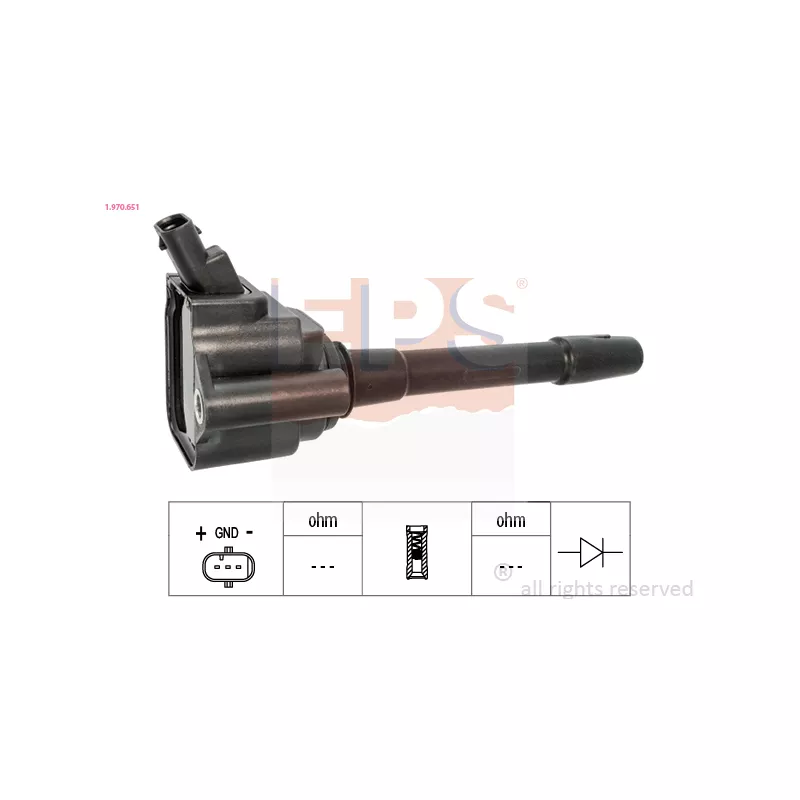 Bobine d'allumage EPS 1.970.651