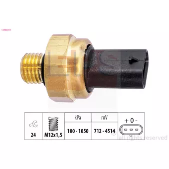 Capteur, pression d'huile EPS 1.980.011