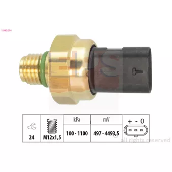 Capteur, pression d'huile EPS 1.980.014