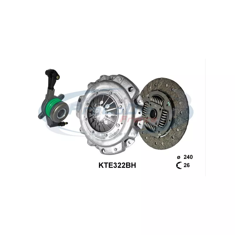 Kit d'embrayage PROCODIS FRANCE KTE322BH