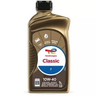 Huile moteur 10W40 Classic 7 - 1L TotalEnergies
