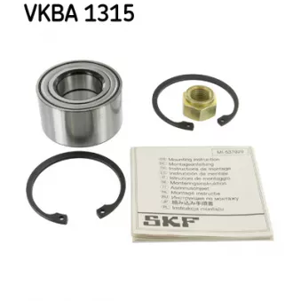 Roulement de roue avant SKF VKBA 1315