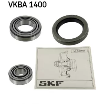 Roulement de roue avant SKF VKBA 1400