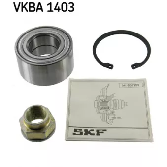 Roulement de roue avant SKF VKBA 1403