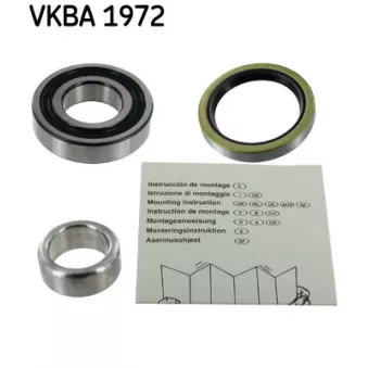Roulement de roue arrière SKF VKBA 1972