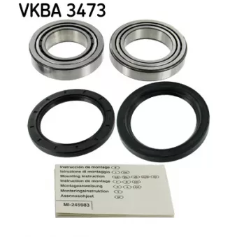 Roulement de roue arrière SKF VKBA 3473