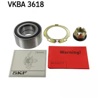 Roulement de roue avant SKF VKBA 3618