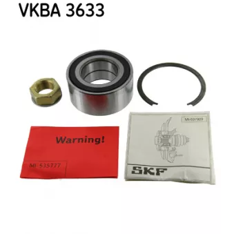 Roulement de roue avant SKF VKBA 3633