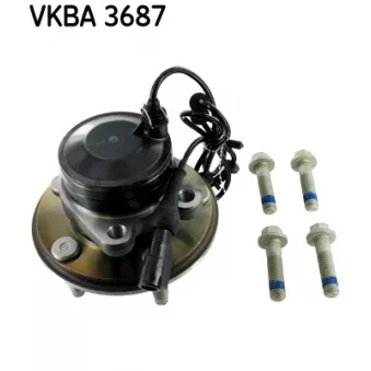 Roulement de roue avant SKF VKBA 3687