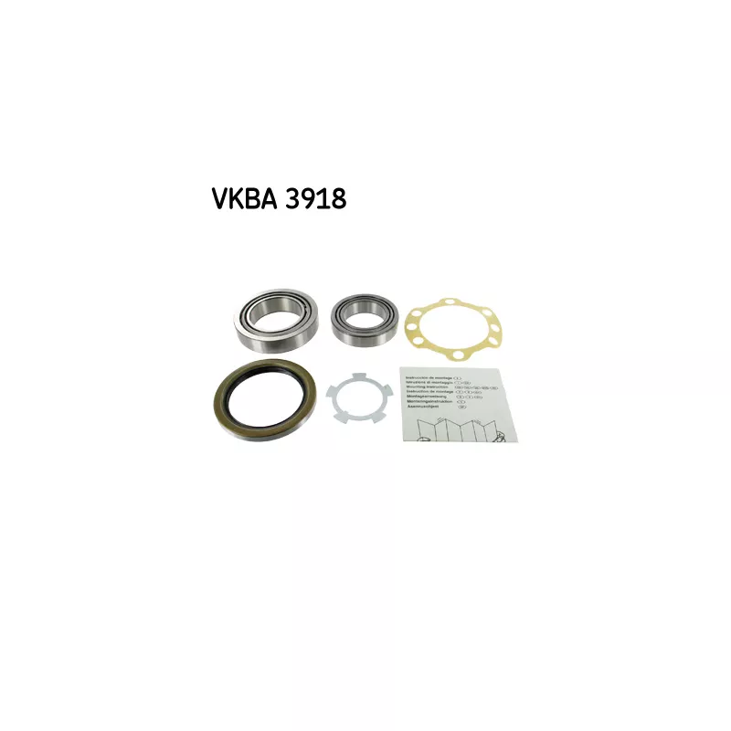 Roulement de roue avant SKF VKBA 3918