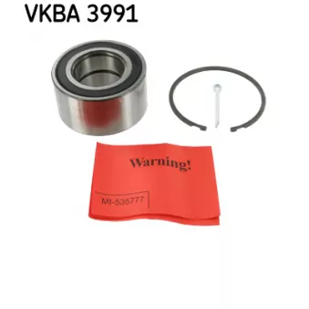 Roulement de roue avant SKF VKBA 3991