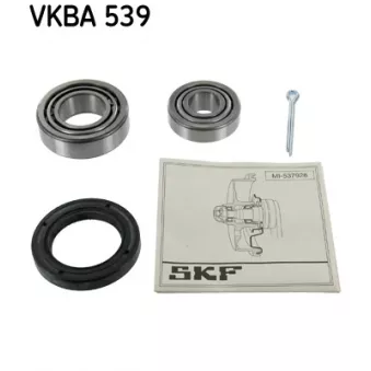 Roulement de roue avant SKF VKBA 539