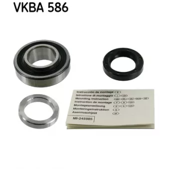 Roulement de roue arrière SKF VKBA 586
